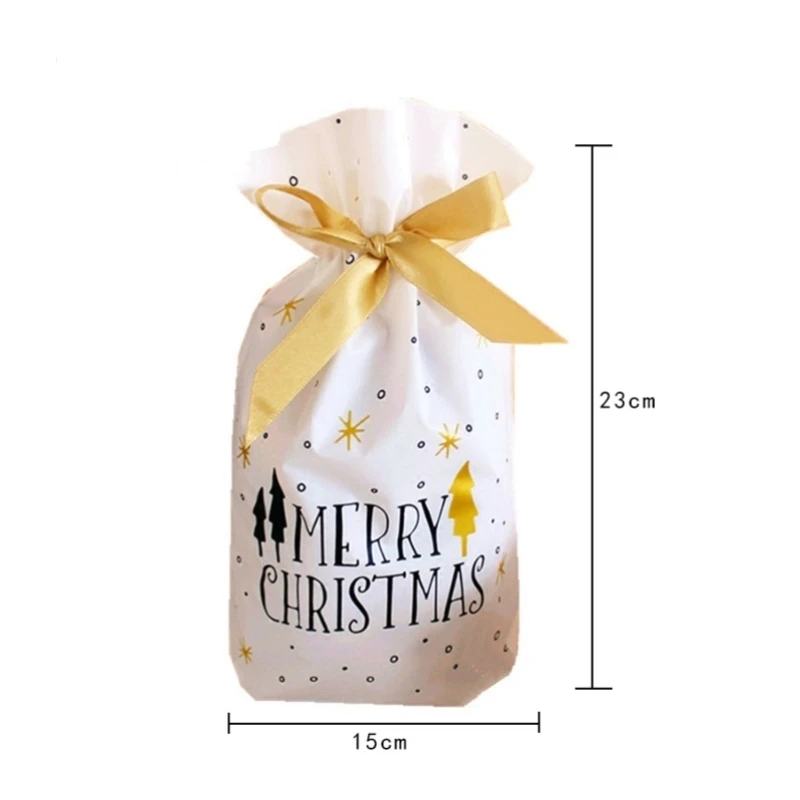 Gift Bags Christmas Gift Bags Christmas Presents Bags lot Santa Claus Bag Candy Bag Decorations New Year Presents
