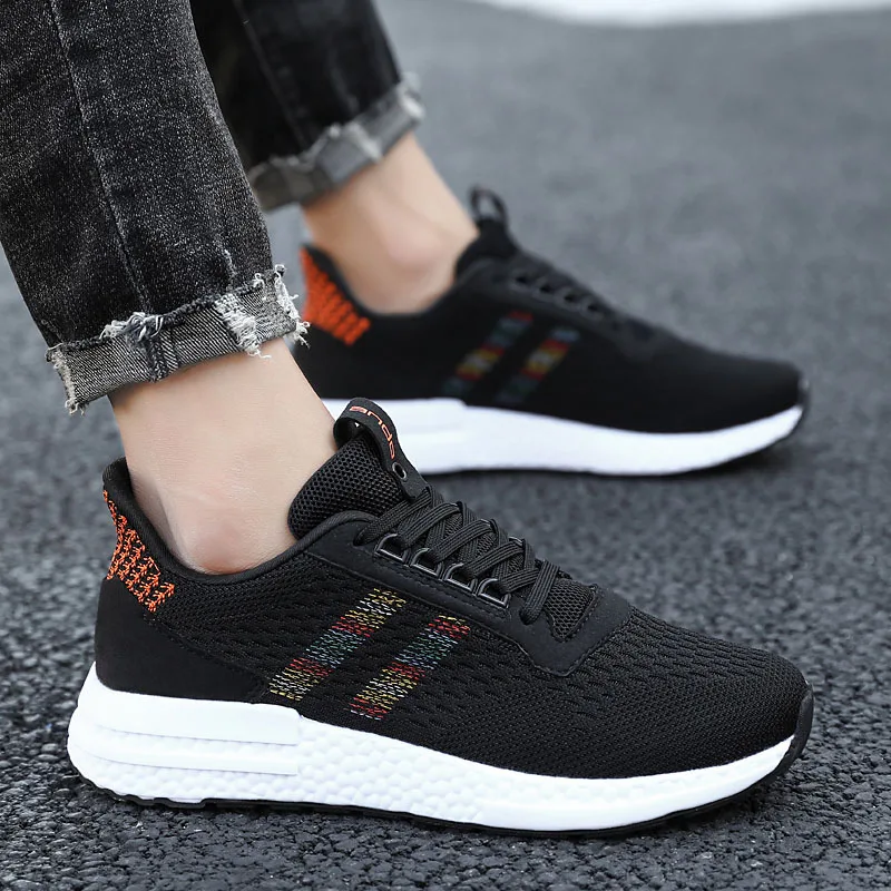 Invomall Spring Summer Men's Fashion Mesh Sneakers