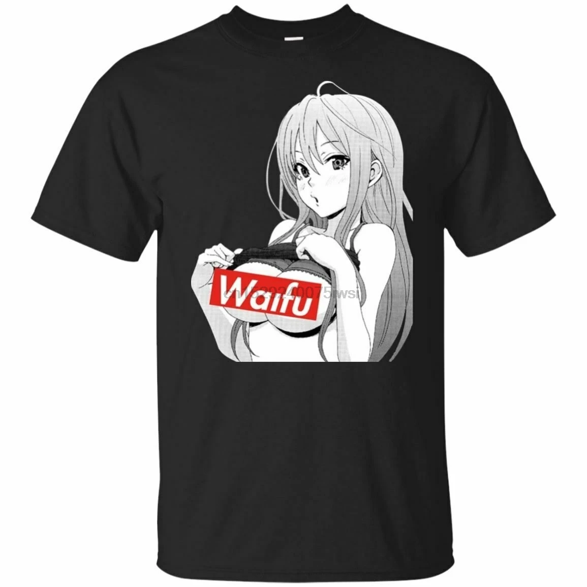 Hentoi – T-Shirt manches courtes pour fille, en coton, Ecchi Woifu -  AliExpress