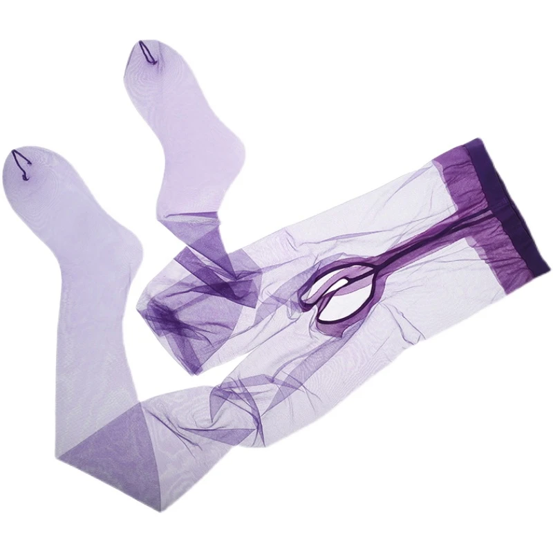 Collants brillants transparents pour femmes – résistants aux accrocs et antidérapant