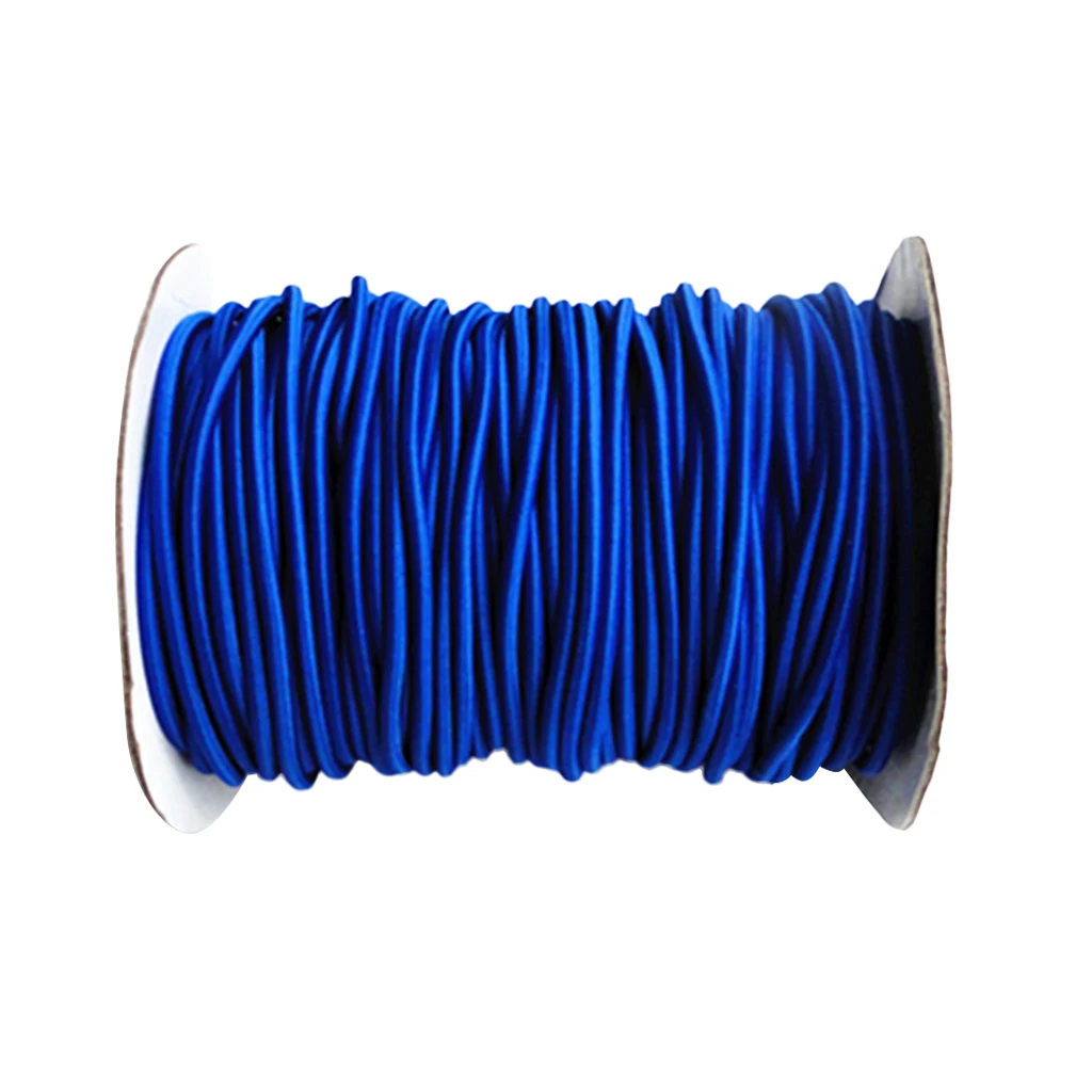 4mm 1/3/5/10m Elastic Bungee Rope Strong Shock Cord - Heavy Duty Kayak Tie Down