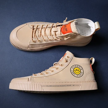 

Original Casual Shoes For Boy High Quality Canvas Sneakers Men Fashion Footwear For Men High Top Mens Walking Canvas Shoes