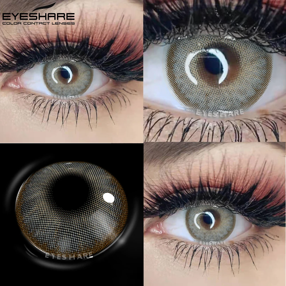 Линзы для глаз EYESHARE Россия девушка косметический цвет ed контактные линзы