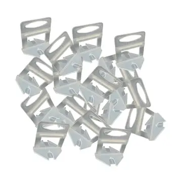 

100pcs Plastic Ceramic Tile Leveling System Tiling Wedges Tools Clips Flooring G9W9