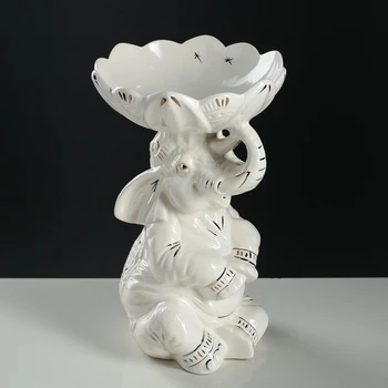 

Candy bowl "Elephant Inspiration", white, 27 cm 4449346