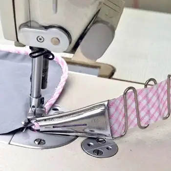 

1pcs Overlock Folder Tape Size 22 26 30 36 40mm A10 Angle Curve Machine Binding Bias Of Binder Hemmer Edge For Lockstitch R Q6Z2
