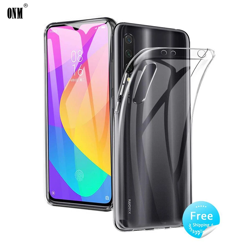 Чехол mi A3 для Xiaomi Mi TPU силиконовый прозрачный мягкий чехол MiA3 6 01 прозрачная задняя