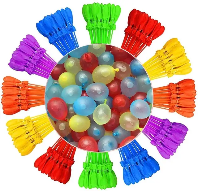 111pcs Water Bombs Balloon Amazing Filling Magic Balloon Children Water War Game Supplies Kids Summer Outdoor Beach Toy Party 1