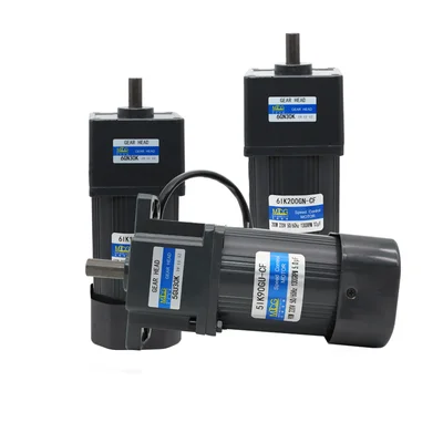 AC220V, 220 V/380 V, 5IK180GU-CF, однотактный АС мотор-редуктор, высокий крутящий момент, Реверсивный, фиксированная скорость