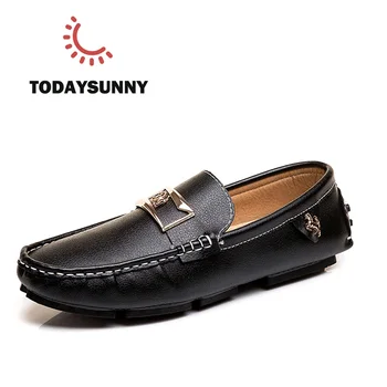 

Summer Men Loafers Breathable Artificial Leather Shoes For Man Casual Driving Shoes Moccasins Business Boat Chaussure Homme