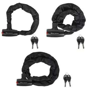 

Hot Sale Bicycle Lock Multi-function Bicycle Lock Steel MTB nti-theft Security Reinforced Chain Lock