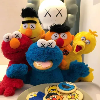 

Joint name the same paragraph sesame Aimo ELMO cookie monster plush doll toy doll doll decoration