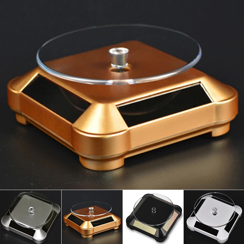 Вращающийся дисплей Стенд 360 градусов инструмент часы мобильный телефон