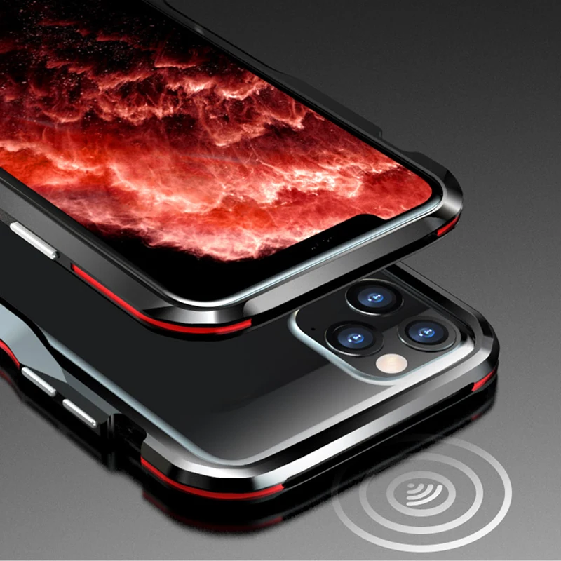Бронированный металлический алюминий бампер чехол для iPhone 11 11 Pro MAX X XS чехол для MAX XR сверхмощный защитный чехол для iPhone 7 8 Plus Coque