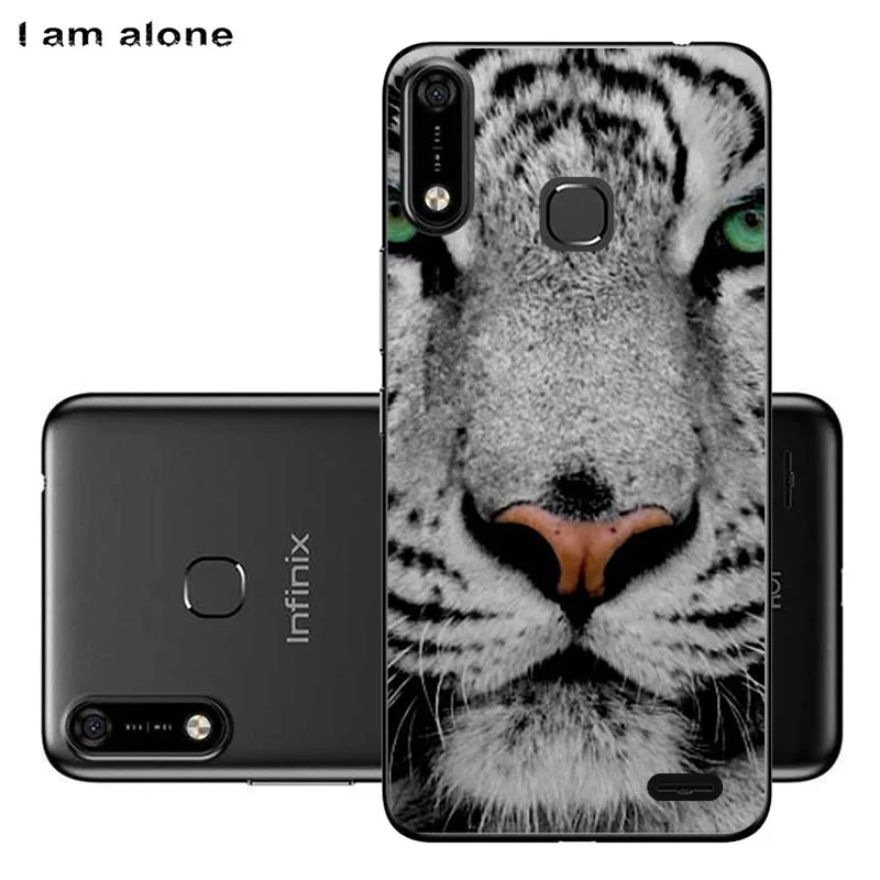 Сумка для телефона I am alone для Infinix Hot 7X624 6,2 дюймов Мягкий ТПУ модные чехлы для мобильных телефонов Infinix Hot 7X624 - Цвет: TPU C38