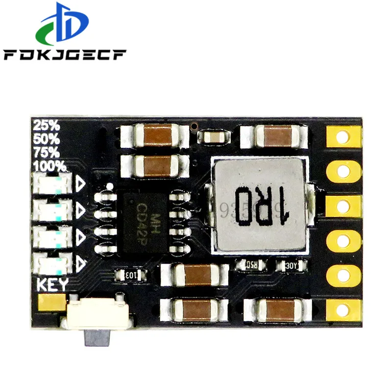 2A 5V заряда-разряда интегрированный 3 7 V 4 2 литиевая Батарея Boost Mobile Мощность Защита