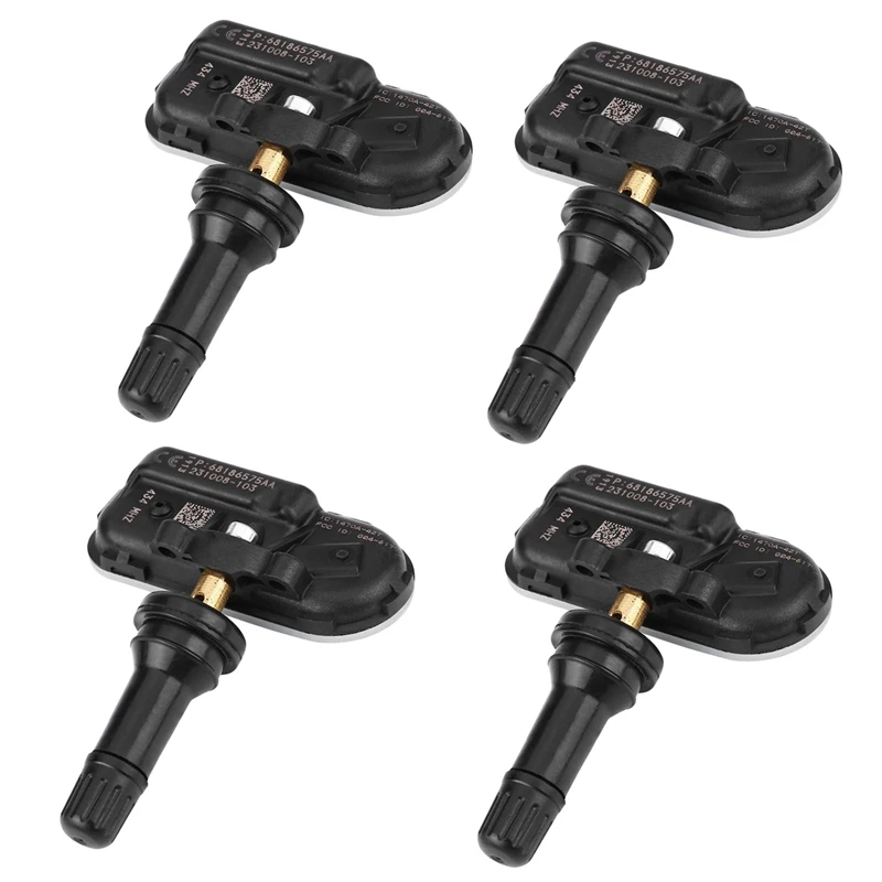 

4 x Tire Pressure Monitoring Sensor 434Mhz For Dodge Ram 1500 2500 3500 68186575