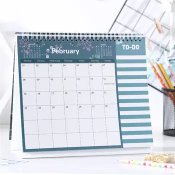 

2021 Desk Calendar 12 Months Standing Flip Calendar Runs from January 2021 to December 2021 Daily Planner Full Year Calendar