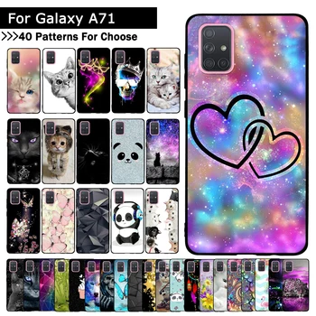 

For Samsung A71 Case 2019 NEW Fashion Soft TPU Phone Back Cover For Samsung Galaxy A71 silicone Cases Coque Capa A 71 A71 Cute