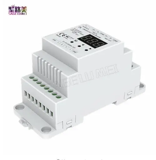 DL DC5V-24V DMX512 до 4CH 0-10V декодер светодиодный диммер DMX 512 сигнал контроллер RGB/RGBW