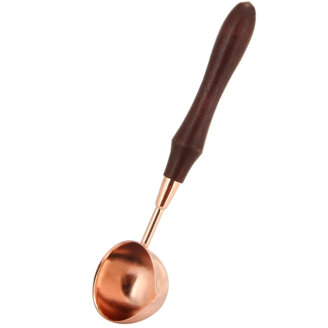 Seal Stamp Stove Wooden Wax Seal badge Warmer Melting Spoon Kit Stamp Creative Vintage for Stove Supplies Tools