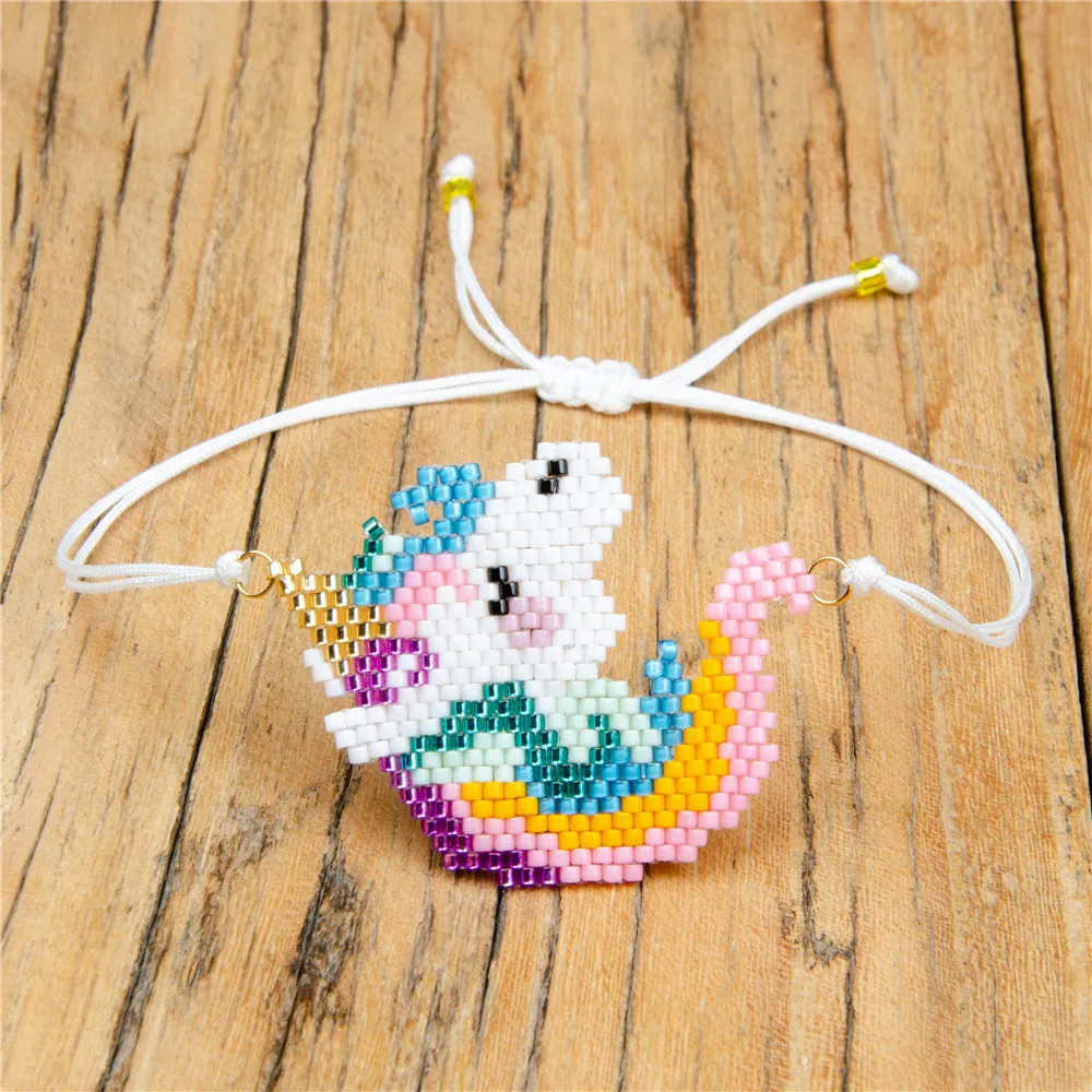 

Beads Handmade Unicorn Simple Women's Bracelet