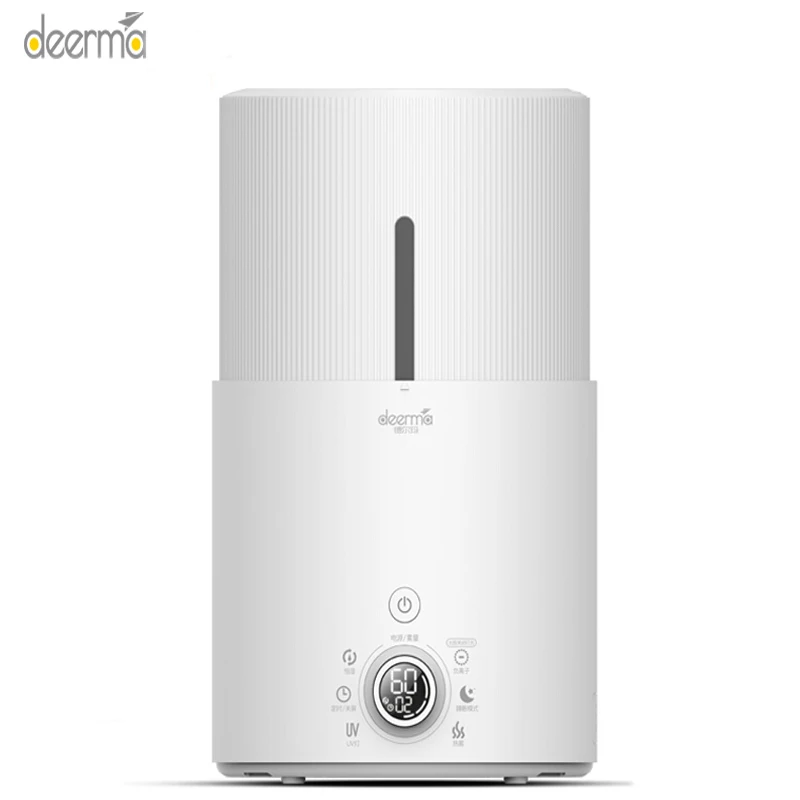 

Air Humidifier High Capacity 5L UV Lamp Houme Mute Purification Heating Sterilization Warm and Cold Fog Aroma Oil Diffuser