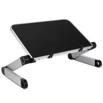 

Alloy Laptop Stand Portable Foldable Adjustable Laptop Desk Computer Table Stand Tray Notebook PC Folding Desk