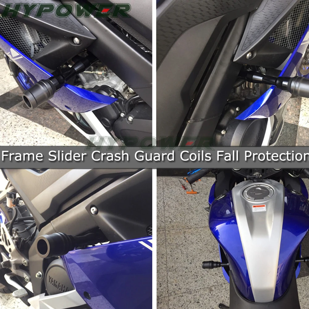 

Для YAMAHA YZF-R15 YZF R15 YZFR15 V3 2017 2018 2019 мотоциклетная защита от падения рамка ползунок защитная накладка