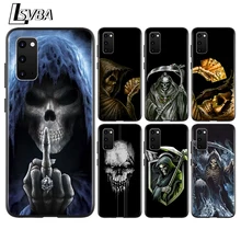 Противоударный чехол с черепом Grim Reaper Skeleton для Samsung Galaxy S20 Ultra Plus A01