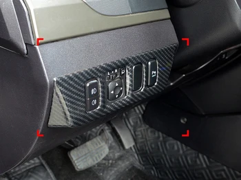 

Car Styling Interior Front Head Light Headlamp Switches Button Cover Trim 1pcs For Mitsubishi Pajero Shogun V80 2007-2019