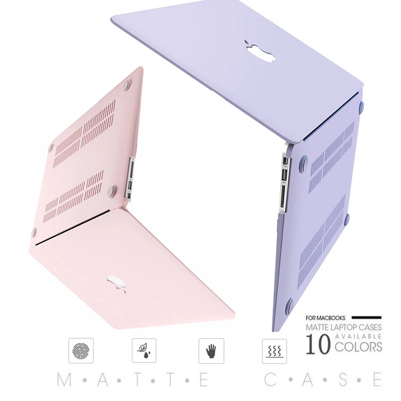 Матовый чехол для ноутбука 13 16 15 4 2020 дюймов Macbook Air Pro Retina 3 12 11 6 дюйма A1708 защитный