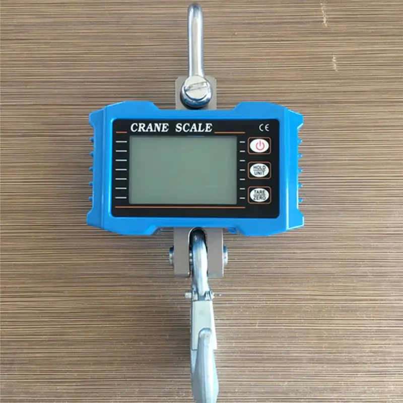 

1000KG/2000LBS Digital Hanging Scale Industrial Heavy Duty Crane Scale with Accurate Reloading Spring Sensor