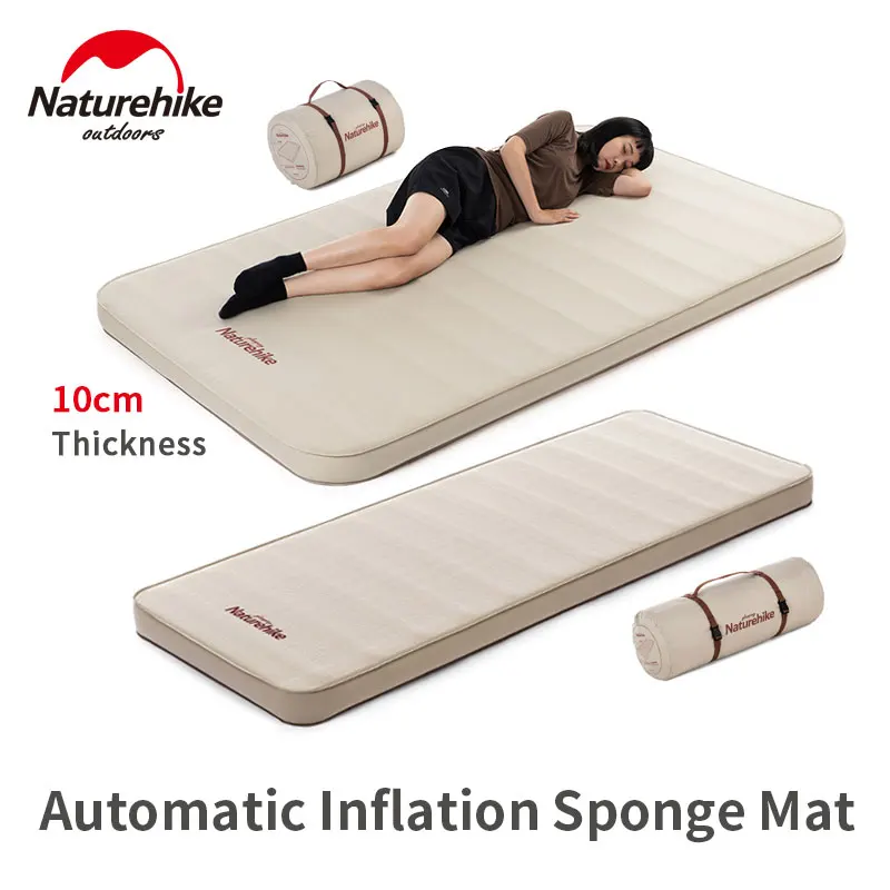 Naturehike Outdoor 10cm Automatic Inflation Pad Thickening Portable