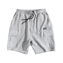 Повседневные тонкие трикотажные спортивные мужские шорты для бега, шорты для фитнеса, Pantalon, Corto Hombre, хлопковые, размера плюс, пляжные мужские шорты EE6DK