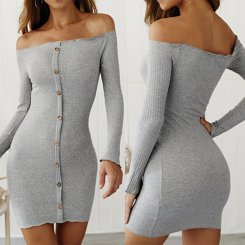 sexy sweatshirt dress