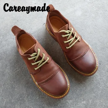 

Careaymade-Oxford Wide Head Casual MEN'S SHOES,pure Genuine Leather Soft Bottom MEN'S SHOES,Good Wear Hot Sales