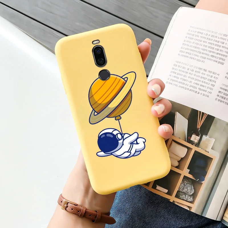 Cases For Meizu Astronaut TPU Soft Shell For Meizu X8 Case Personality Tide Shell For MEIZU X8 Case Silicone Edging Matte Phone For MEIZU meizu phone case with stones Cases For Meizu