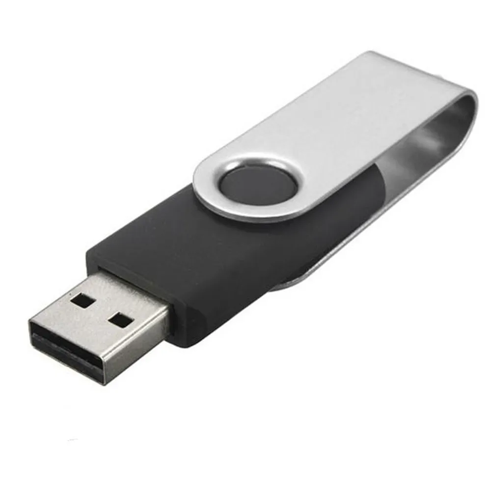 USB Flash Memory USB Drive 32GB Swivel USB 2.0 Metal Flash Memory Stick Storage Thumb U Disk Digital U Disk Micro Sd Drive-L830