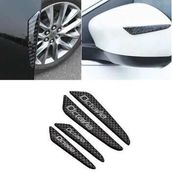 

4PCS Car Door Anti-collision Bumper Strip Guards Side Protector Sticker for skoda octavia a 5 a 7 2 Car accessories