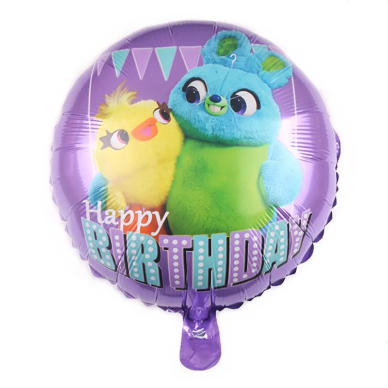 1pcs Toy Story Balloon 18 inch Cartoon Foil Balloons Woody Buzz Lightyear Birthday Party Decorations Kids Party Supplies Toys