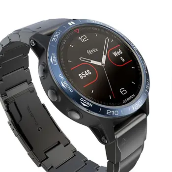 

Dial Scale Speed Protective Case Metal Bezel Ring Cover for Garmin Fenix 5 Kit
