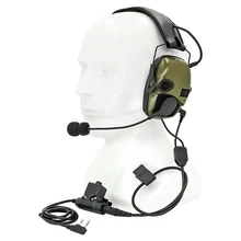 Intercom Headphone Tactical Electronic Shooting Earmuffs Outdoor Anti-noise Amplification Hunting Hearing Protection Headset