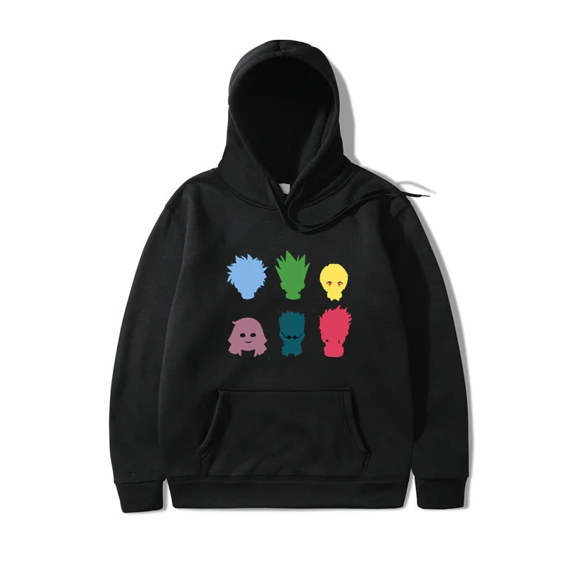2020 New Anime Hisoka Pullover hoodies Men Women Funny Print Hunter X Hoodie Sweatshirts Unisex Tracksuit 2020 New Anime Hisoka Pullover hoodies Men Women Funny Print Hunter X Hoodie Sweatshirts Unisex Tracksuit