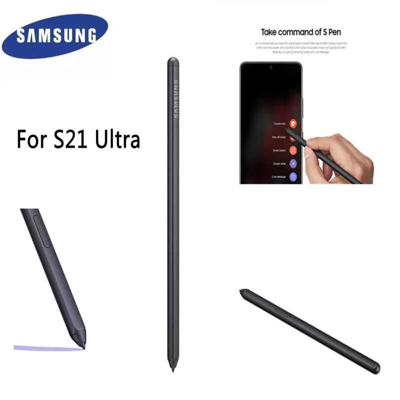 Оригинальный Samsung Galaxy S-PEN для S21 Ultra 5G S Pen | Мобильные телефоны и аксессуары