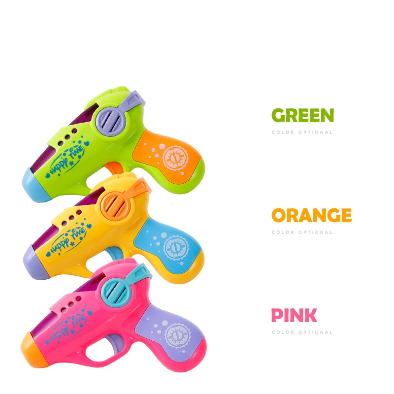 Baby Toys Small Pistol Simulation Gun Sound Electric and Light Toys Gun baby Educational Toys 3Y+