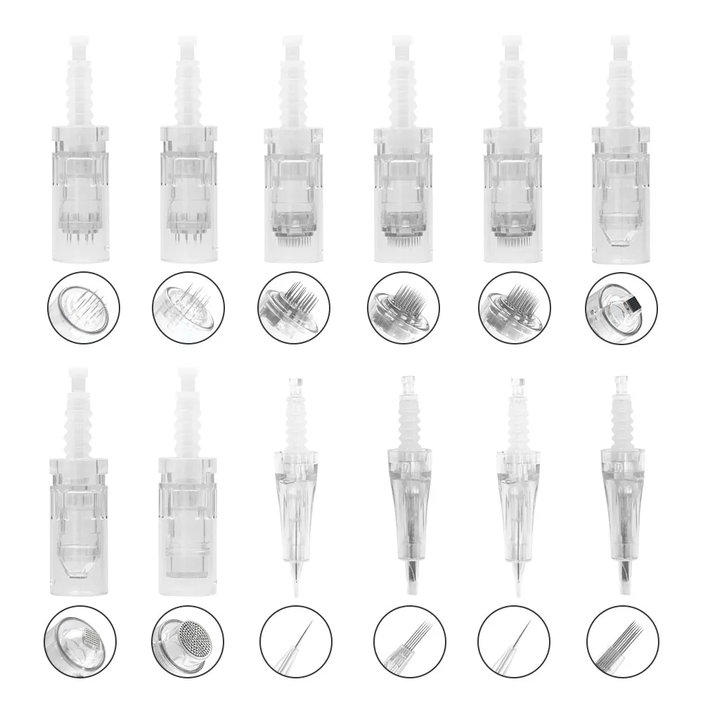 

Bayonet Cartridge Needles For ULTIMA M7 / M5/ N2 MYM Electric Dr.Pen Derma Microblading Needles Micro Pen Replacement Stamp