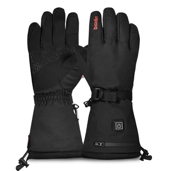

Electric Heated Gloves with Rechargeable Battery Thermal Gloves Hand Warmer Winter Gloves with 3 Levels Temperature Control