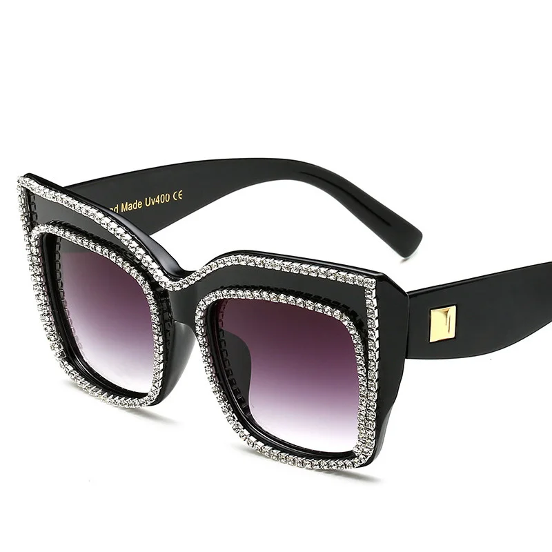 rhinestone covered sunglasses