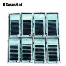 8 cases /Lot Mix Length Eyelash Extension c/d/u Individual Eye lashes For building,False Eyelash Extension Natural Lashes 8 cases /Lot Mix Length Eyelash Extension c/d/u Individual Eye lashes For building,False Eyelash Extension Natural Lashes